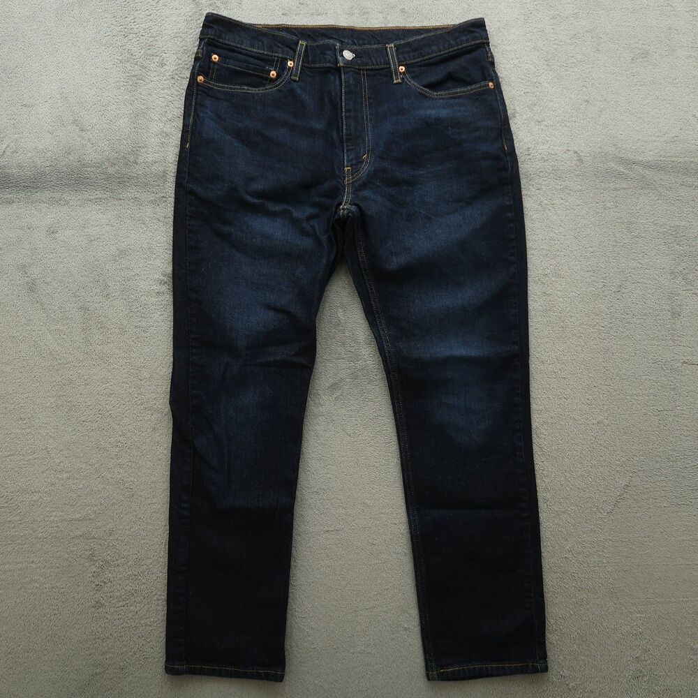 Levi's 511 Jeans Mens 36x30 Blue Slim Fit Flexible Denim Pants Dark Wash